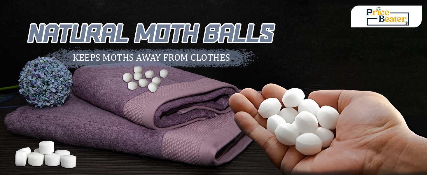 60 Pieces Natural Moth Prevention Ball